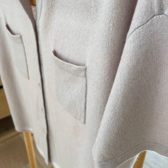 NakedCashmere Rue Button -Up Light Dusty Rose Shirt. size S - Picture 8 of 16